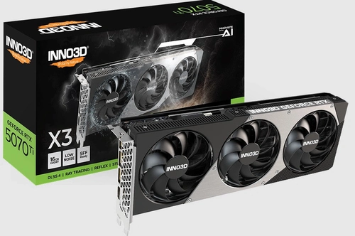 Placa de Video 16GB RTX5070TI INNO3D X3 - N507T3-16D7-176068N