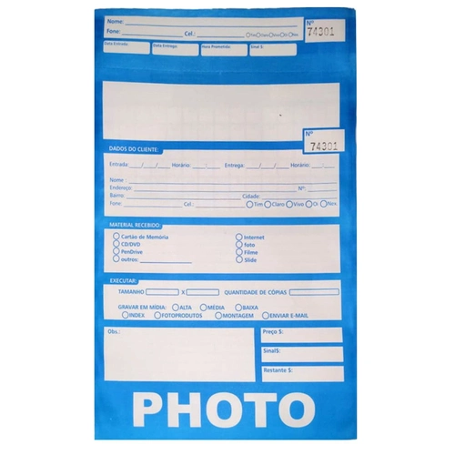 ENVELOPE PHOTO CX C/ 1000