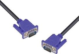 Cabo Vga D-sub 15 Pinos para Monitor 2 Metros Vga-2