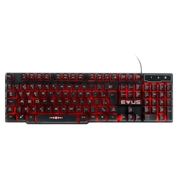 Teclado Gamer Evus Thunder Tc-05 Com Led Abnt2