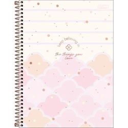 Caderno Espiral Capa Dura Universitário 10m Soho 160 Folhas