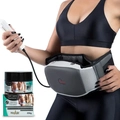 Cinta de Massagem Abdominal Relaxshop com Vibração Ajustável