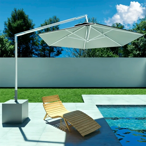 Ombrelone Haste Lateral 3,00m Viva Vida (Base Cubo)