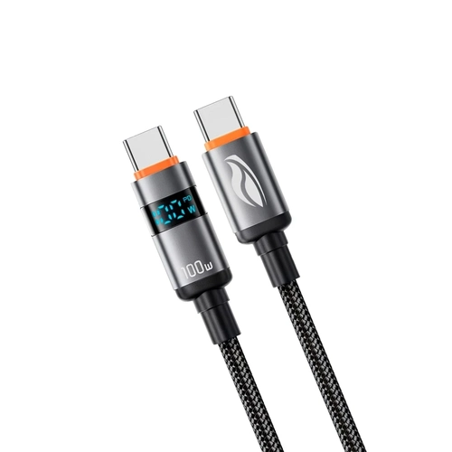 Cabo Usb-c-usb-c 1M C/tela C3tech - Cb-p400gy