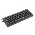 Teclado Mecanico Gamer Redragon Fizz RGB Preto Switch Azul - K617-RGB-B PT-BLUE