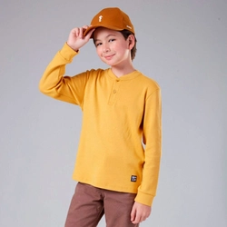 Bata Manga Longa em Suedine Botão Onda Marinha - Masculina