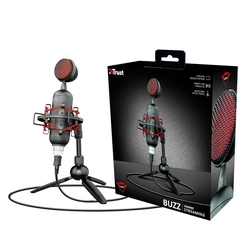 Microfone Trust Gamer Streamer GXT 244 Buzz USB - 23466