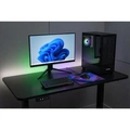 GABINETE MID-TOWER FORTREK CRYSTAL PRETO – LATERAL EM VIDRO / ATX / MICRO-ATX / MINI-ITX