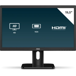 Monitor AOC 19.5 Antirreflexo HDMI VGA - 20E1H