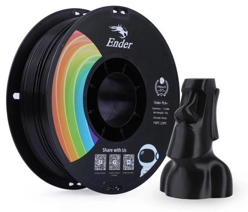 Filamento 3d Creality Ender Pla 1,75mm Preto - 3301010306