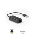 Cabo Adaptador USB 2.0/RJ45, ADP-USBLAN100BK, PlusCable