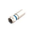Conector f De Compressao Proeletronic  Para Cabo  Rg6 Cnf60012