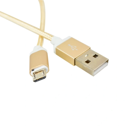 Cabo Usb Evus C-054  Fast Charge Micro Usb Gold 1,0m