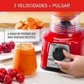 Liquidificador Arno Power Mix Essential Lq18 700w Vermelho 127v