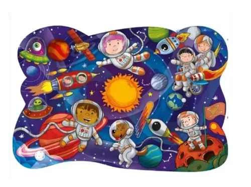 Quebra-cabeça 28 Peças Gigantes Aventura Espacial  - 10796