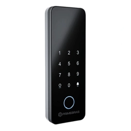 Fechadura Digital de Sobrepor Bluetooth Athenas Porta De Vidro Primebras