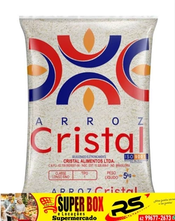 Arroz Cristal pct 5 kg