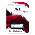 SSD Kingston NV3 500 GB NVMe M.2 2280 Leitura 5000MB/s Gravação 6000MB/s- SNV3S/500G
