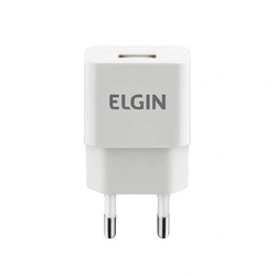 Carregador de Tomada Elgin Com 1 Saída Usb 5v 1a Bivolt