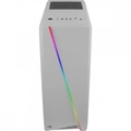 Gabinete Gamer Aerocool Cylon Branco Rgb Lateral Vidro