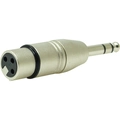 Adaptador Xlr 3 Pin Femea X P10 Macho Stereo Nickel Pct C/10 Loud