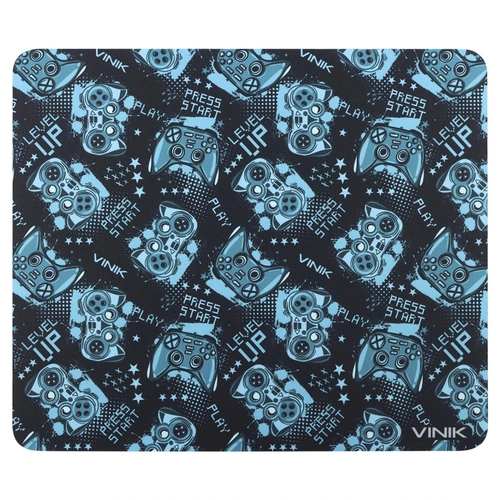 Mouse Pad Gamer Vinik Level Up 320x270x2mm - Mplu32
