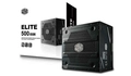 Fonte 500w Cooler Master Elite V3 Pfc Ativo - MPW-5001-ACAAN1-WO