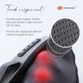 Colete Massageador Shiatsu com Luz e Aquecimento Suave Relaxshop – Alívio de Tensões e Relaxamento Muscular