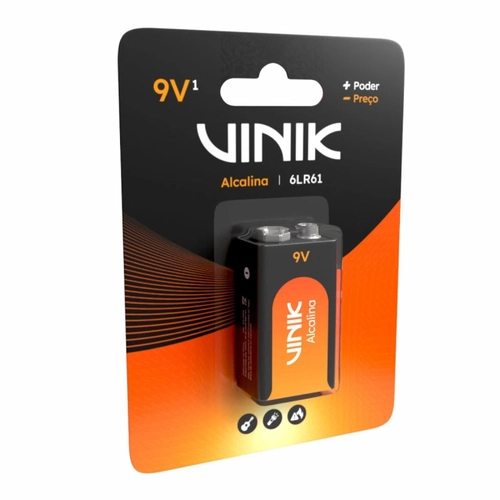 Bateria Alcalina 9v Blister 500 Mah - Vb9vb1