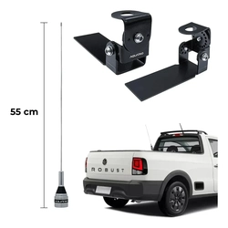 Kit Antena Px M300C+ Mini Suporte M630 Fixação Capota Decorativa