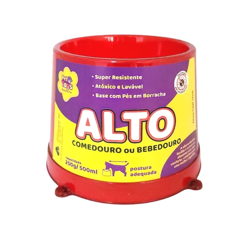 COMEDOURO ALTO DOG 250ML
