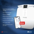 Balança Bioimpedância 55 Análises Corporais Digital e com Bluetooth - Relaxshop Bio Ultra Branca