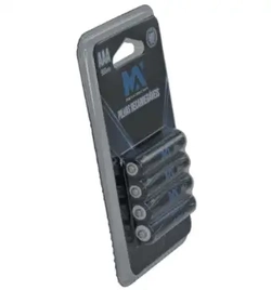 Pilhas Palito Recarregáveis AAA 900mAh