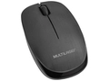 Mouse Wireless Multilaser MO251 Anatômico 2.4ghz Sem Fio 1200 DPI USB Preto - MO251