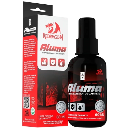 Limpa Gabinete Redragon Aluma 60ml Cp3628