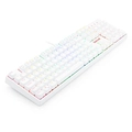 Teclado Gamer Mecanico Redragon Surara Pro Branco RGB Switch Azul - K582W-RGB-PRO PT-BLUE