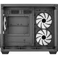 Gabinete Gamer Aerocool Dryft Mini Preto Com 6 Fans Argb Lateral Vidro