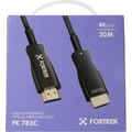 Cabo Hdmi Fibra Óptica 4k Fk 783c 30m Fortrek