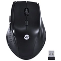 Mouse Sem Fio USB 2.4Ghz 1200 DPI Dynamic Ergo DM110 - Preto