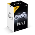 Controle Pc Usb Ps1/playstation 1 Cinza - Retrô - Vinik Play 1 Cinza