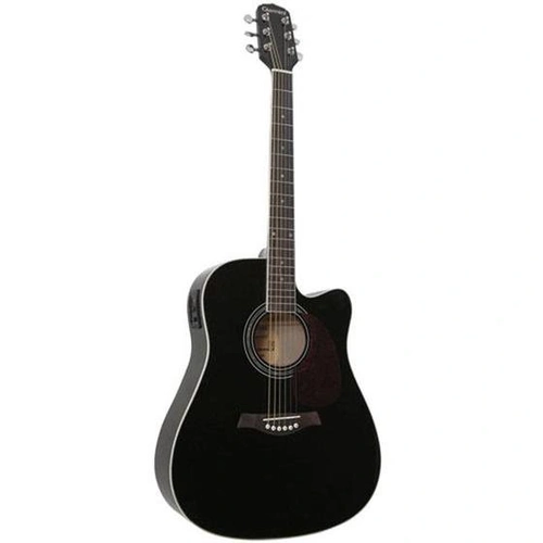 Violao Eletrico Aco Folk C/ Cutaway Gf-1dceqbrb Red Burst Giannini