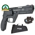 Kit Revólver de Pressão Co2 CP300 Defender .50 (Artemis) + Red Dot FXR 1X30 + Capa FXR