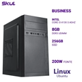 Computador B300 Core I3 4130 3.4ghz Memória 8gb Ddr3 Ssd 256gb Fonte 200w Linux Ubuntu