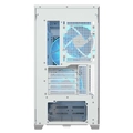 Gabinete Gamer Cougar, MX600 MINI, RGB, Lateral de Vidro, Mini-Tower, 3x Fans, White - 385GC90.0002