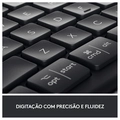 Teclado Ergononico Logitech K860 ERGO, Layout US, Descanso de Pulso, Conexao Bluetooth e USB, Sem Fio - 920-009169