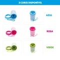 Copo Lava Pata Pet Higiênico Patinhas Limpas Cães Cachorros Pets - VERDE