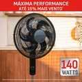 Ventilador De Coluna Arno Essential 40cm 6 Pás 140w Ve2c 110v