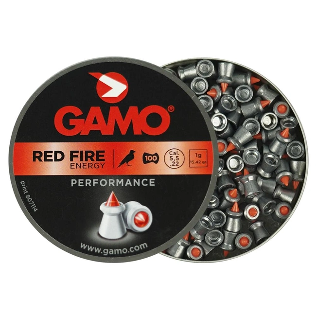 Chumbinho Red Fire Performace 5,5mm 100un - (GAMO)