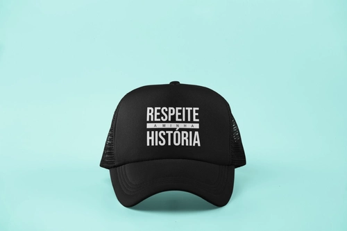 Boné Respeite Minha História