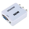 Adaptador Mini Conversor Rca P/ Vga Ref. Es-05